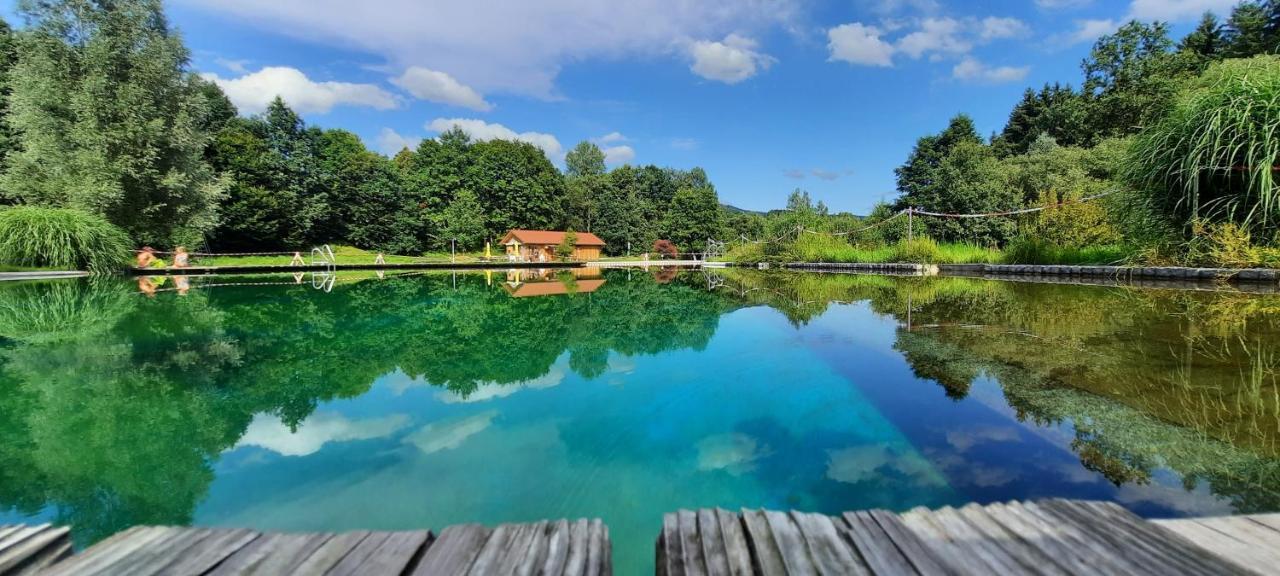 Ferienwohnung Wildgatter Grafenwiesen Bagian luar foto