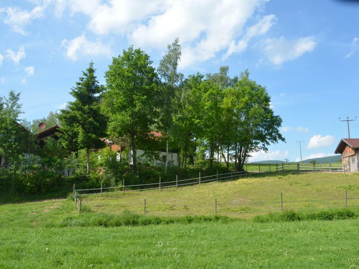 Ferienwohnung Wildgatter Grafenwiesen Bagian luar foto